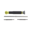 Picture of Klein 32581, Multi-Bit Electronics Screwdriver, 4-in-1, Phillips, Slotted Bits