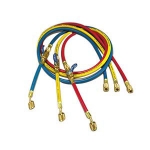 Picture of Yellow Jacket® Plus II™ Charging Hose Set, 1/4 Inch, 45 deg Female, Set, Ball, 25986