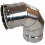 Picture of Z-Vent 02SVEEXX0390 Single Wall Duct Elbow