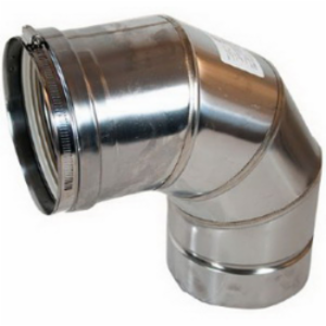 Picture of Z-Vent 02SVEEXX0390 Single Wall Duct Elbow