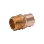 Picture of 1 1/8" x 1 1/4" Solder Joint Tube To Pipe Adapter
