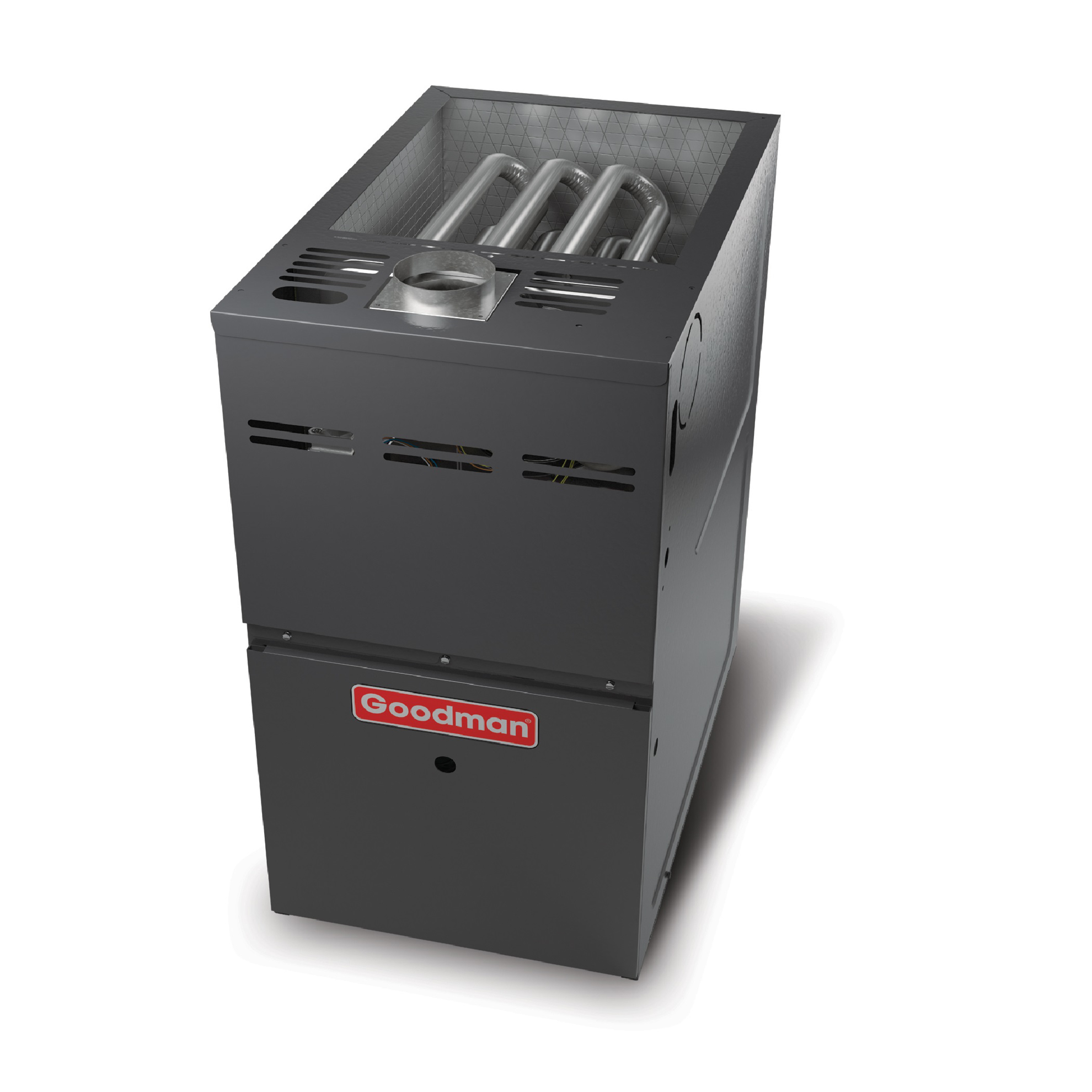 GM9C800603BN Goodman Furnace, 80 60,000 UP/HORZ 2Stage, 9SPD ECM, 17.