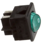 Picture of 000006069 Manitowoc Ice Green Lighted Rocker Switch On/Off