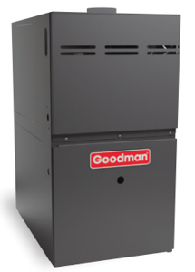 Picture of Goodman 80% AFUE GCVC80 Gas Furnace Variable Speed ECM, Two Stage, Downflow/Horizontal, 80,000 BTUH/H, Low NOx ComfortBridge Technology compatible