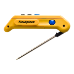 Picture of Fieldpiece SPK2 Folding Pocket in-Duct Thermometer with MAX/MIN Hold and Stainless Steel Probe