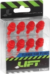Picture of LIFT Flange Ear Plugs, 25 dB NRR, Tapered, Silicon