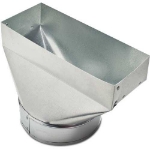 Picture of 77241060 Heating & Cooling Products 4" x 10" x 6" Straight Boot Duct Fitting