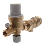 Picture of 573009A Caleffi 1/2" 573 Backflow Preventer and AutoFill Combination (Sweat x NPT)