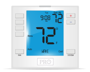 Picture of T755 Pro1 IAQ thermostat, 3H/2C