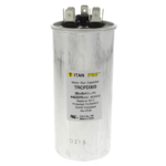 Picture of 30/3 MFD Round Dual Motor Run Capacitor (440/370V)