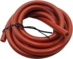 Picture of 1/4" ID 5FT RED HIGH  TEMP SILICONE RUBBER TUBING