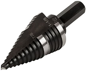 Picture of Klein KTSB11, Step Drill Bit #11 Double-Fluted 7/8 to 1-1/8-Inch