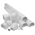 Picture of Fortress Lineset Covers 4.5"12'Wall Duct Kit White 122