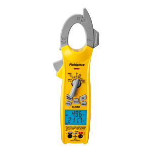 Picture of SC480 Fieldpiece 600A Clamp Meter Dual Display | Power