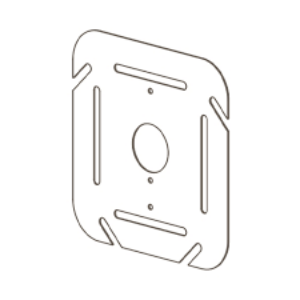 Picture of HVAC-ADAPTPLATEBX-02 ecobee Junction Box Adapter Plate