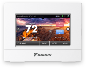 Picture of DT4272C Daikin Commercial Thermostat, Touchscreen 4H/2C, WIFI