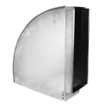 Picture of 90° Flat Stack Elbow (Broadway, Longway)  3 1/4X10