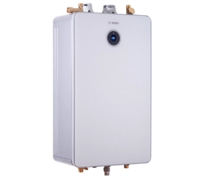 Picture of T9800 SE 199 Bosch Greentherm 9000 Series Tankless Water Heater,  0.96 UFE, 9-199 btu/h input, 100-140 deg water temp, 11.2 GPM Max Flow Rate, Nat Gas or LP, 115V