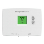 Picture of TH1210DH1001 Resideo PRO 1000 Digital Low Voltage Non-Programmable Thermostat, 2 Heat/1 Cool Heat Pump Systems