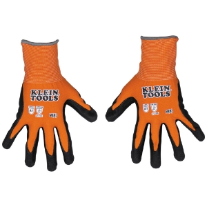 Picture of 60580 Klein Knit Dipped Gloves, Cut Level A1, Touchscreen, Medium, 2-Pair