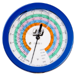 Picture of M2-860 JB Industries Liquid Filled Compound Gauge