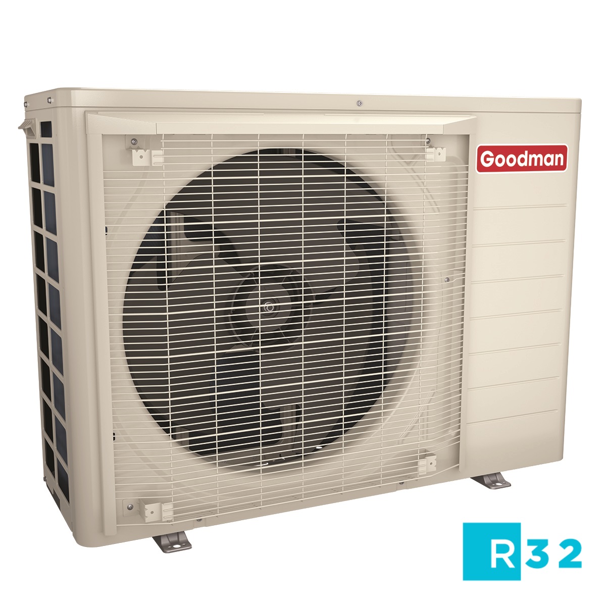 GXV6SS1810 Goodman 1.5 Ton, 18.5 SEER2 Air Conditioner, Side