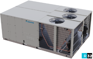 Picture of DSG1803DH00001S Daikin Package Unit, Commercial, Gas/Electric, 15 Tons, 400000 BtuH Htg, 14 IEER, 208/230-3-60