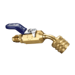 Picture of 93867 Ritchie 1/4″ Ball Valve Hose Adapter for Left-Handed A2L Refrigerant Tanks