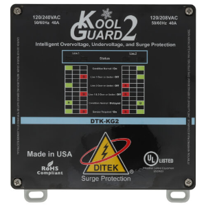 Picture of DTK‑KG2 Ditek Kool Guard Intelligent Voltage Monitor & Surge Protector