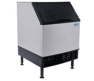 Picture of KYP0150A-161B Koolaire Undercounter Half Kube Air Cooled Ice Machine 26" Wide 148 lbs per day