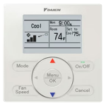 Picture of BRC1NRV72 Daikin Navigation Remote Controller