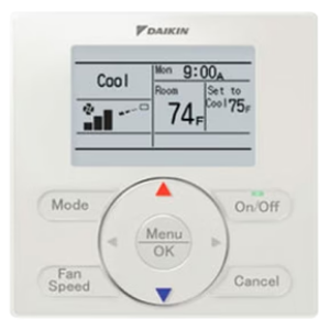 Picture of BRC1NRV72 Daikin Navigation Remote Controller
